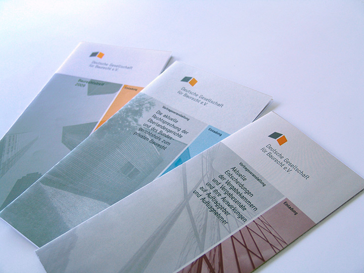 Deutsche Gesellschaft für Baurecht e.V. Flyer
